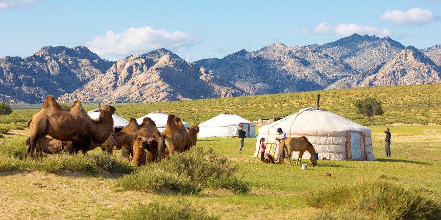 Le 'Iurta' mongole, tipiche abitazioni nomadi